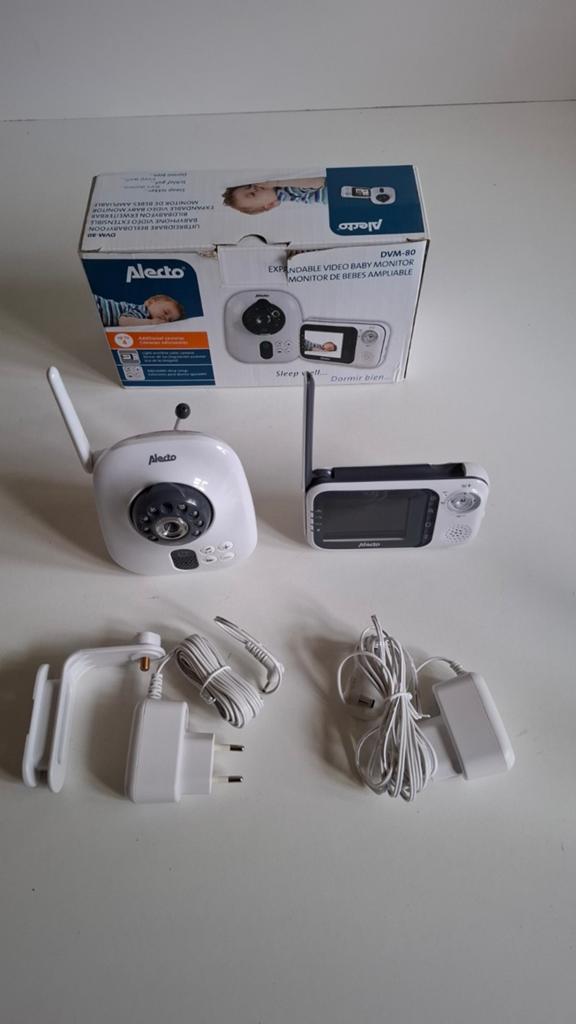 Alecto DVM-80 Video Babyfoon met Camera, Ophalen of Verzenden, Gebruikt, 100 tot 250 meter, Camera