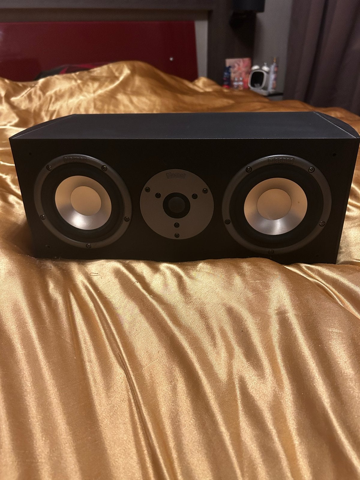 Magnat Vintage Center 3 - Center Speaker, Audio, Tv en Foto, Ophalen, Magnat, Zo goed als nieuw, 60 tot 120 watt