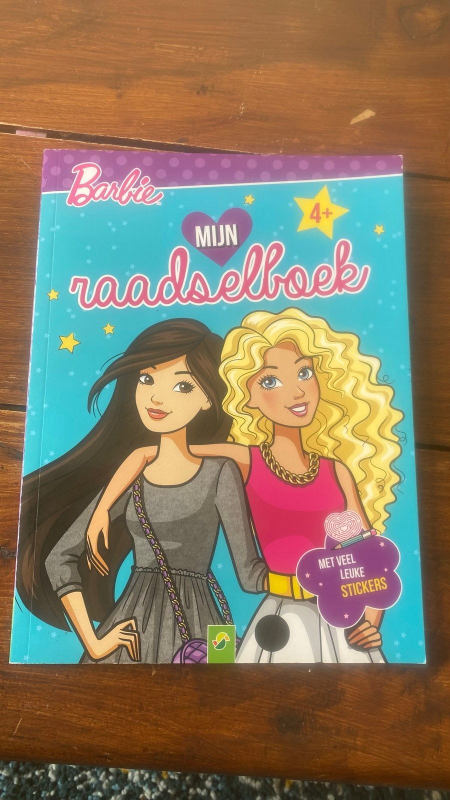 Barbie Mijn Raadselboek - Met veel leuke stickers, Boeken, Ophalen of Verzenden, Zo goed als nieuw, Non-fictie