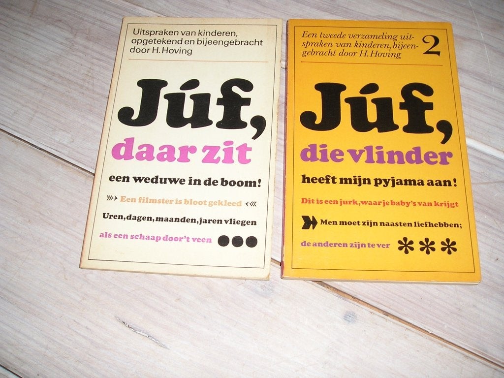 H. Hoving - 2x Juf, Ophalen of Verzenden, Gelezen, H. Hoving, Overige typen