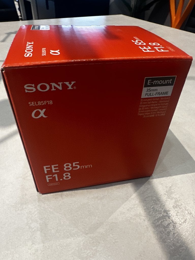 Sony FE 85mm F1.8 (SEL85F18) — NIEUW, Verzenden, Nieuw, Sony, Standaardlens