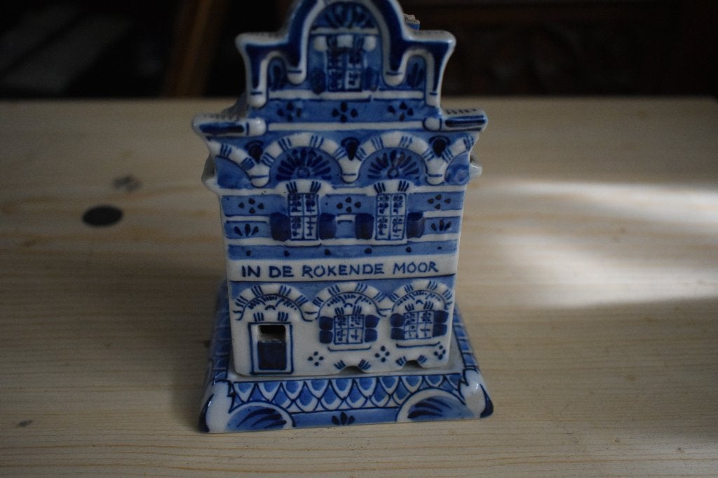 Delftsblauw huisje, Antiek en Kunst, Ophalen of Verzenden