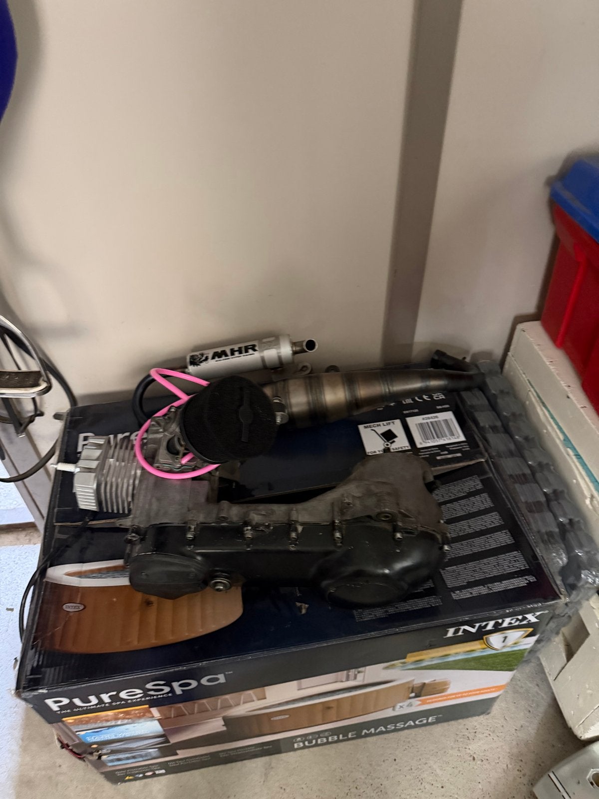 70 cc mhr blok, Ophalen of Verzenden, Zo goed als nieuw, Blok