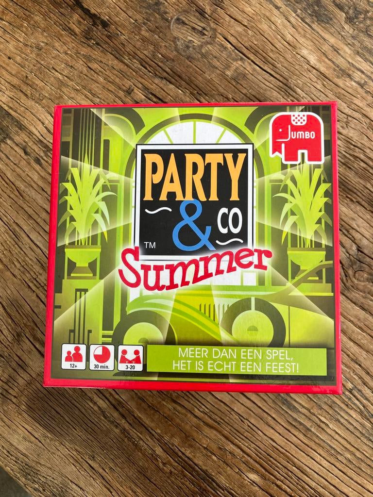 Party & Co Summer - Gezelschapsspel voor de zomer, Drie of vier spelers, Ophalen, Gebruikt