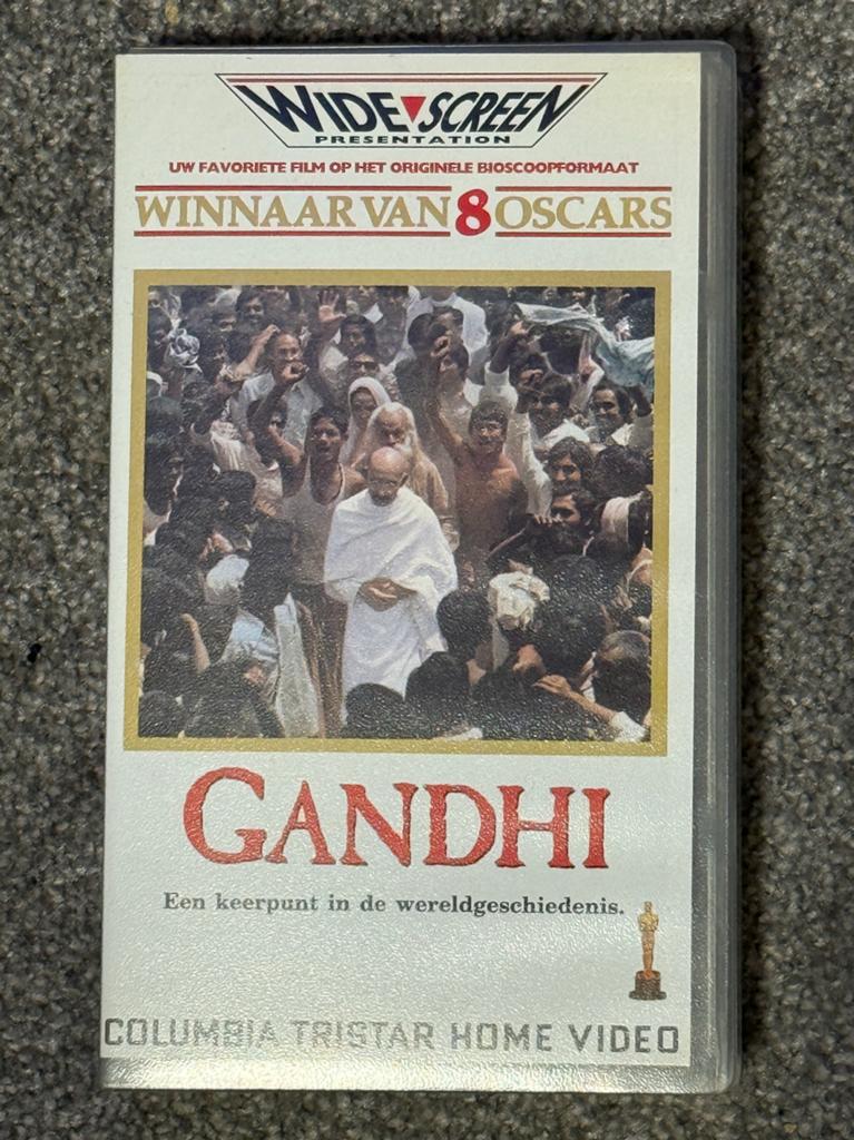 VHS - Gandhi, Alle leeftijden, Ophalen of Verzenden, Gebruikt