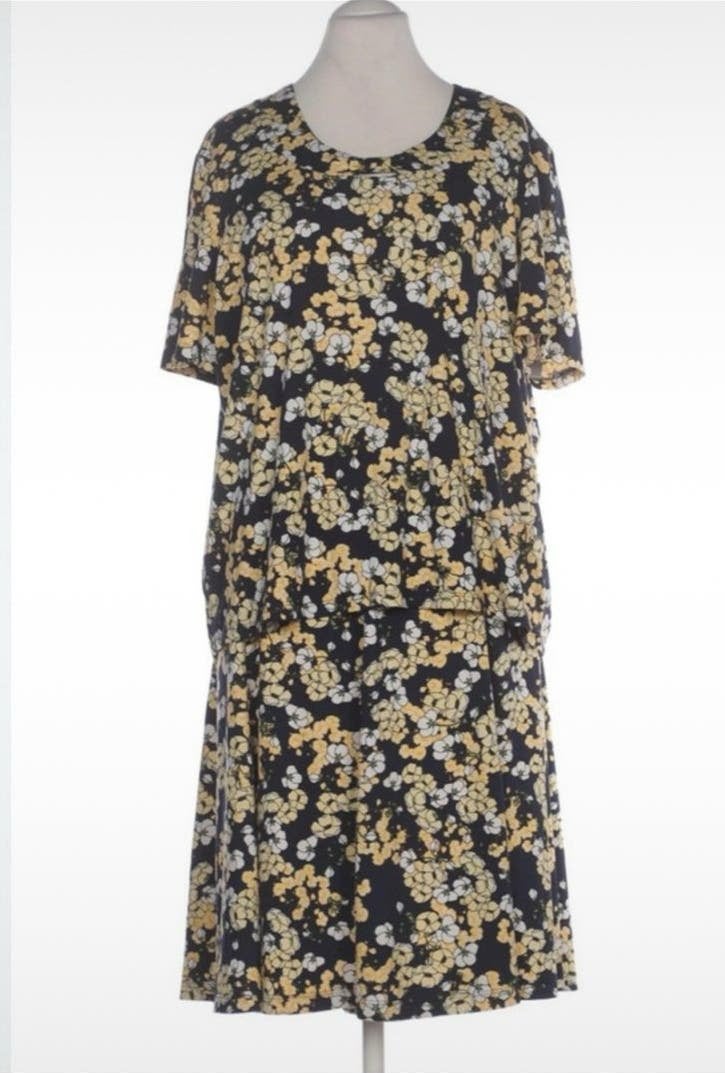 Atelier Golden Schnitt Jurk Maat 46 met Bloemenprint, Meerkleurig, Maat 46/48 (XL) of groter, Ophalen of Verzenden, Zo goed als nieuw