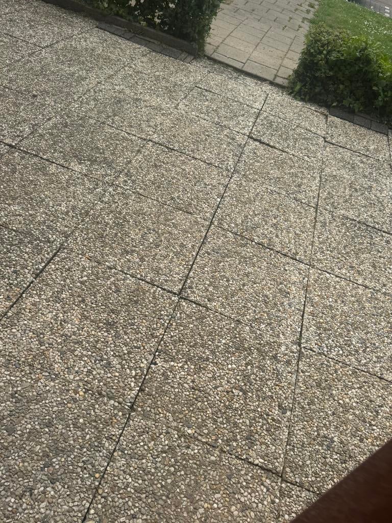 Gratis grindtegels, Gebruikt, Ophalen of Verzenden, 10 m² of meer, Beton