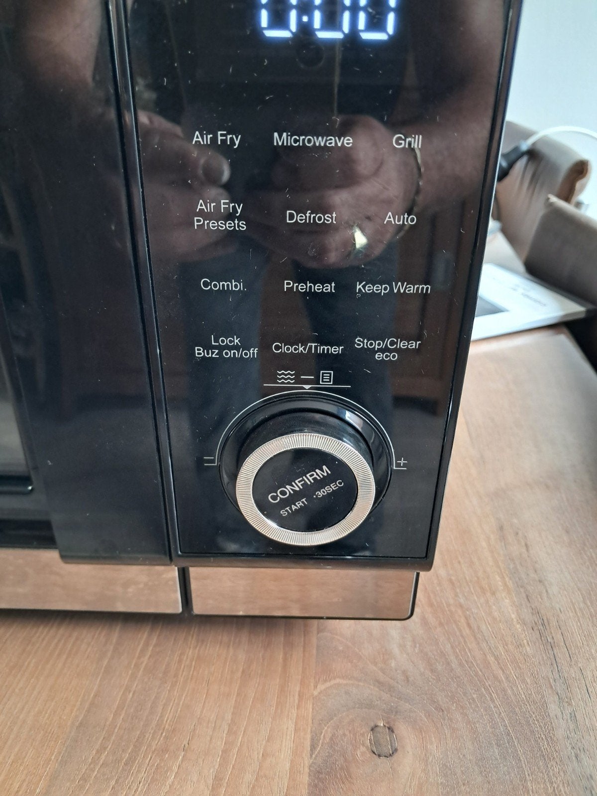 onyx combi air fryer oven, Ophalen, Zo goed als nieuw, Draaiplateau, Vrijstaand