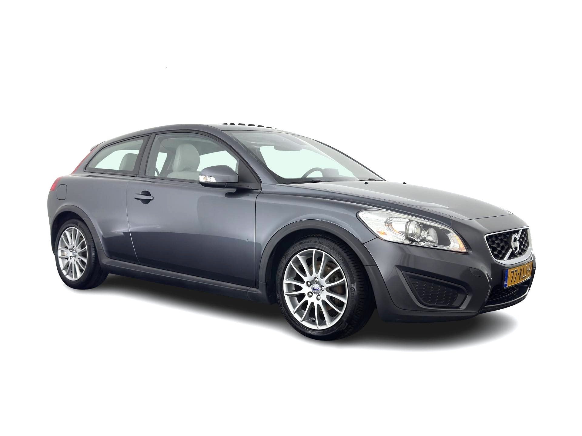 Volvo C30 1.6D S/S Kinetic *PANO | LEATHER | HEATED-COMFORTS, Auto's, Voorwielaandrijving, Gebruikt, Beige, 4 cilinders
