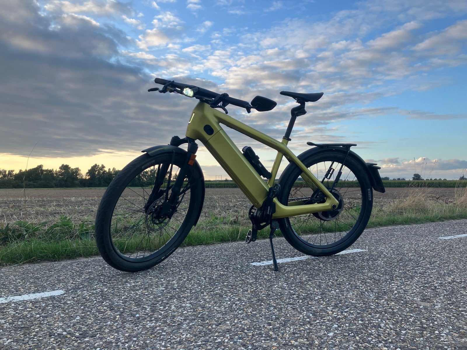 Stromer ST7 Full Option — 95% SOH — Dealeronderhouden, Ophalen, Zo goed als nieuw, Stromer, 50 km per accu of meer