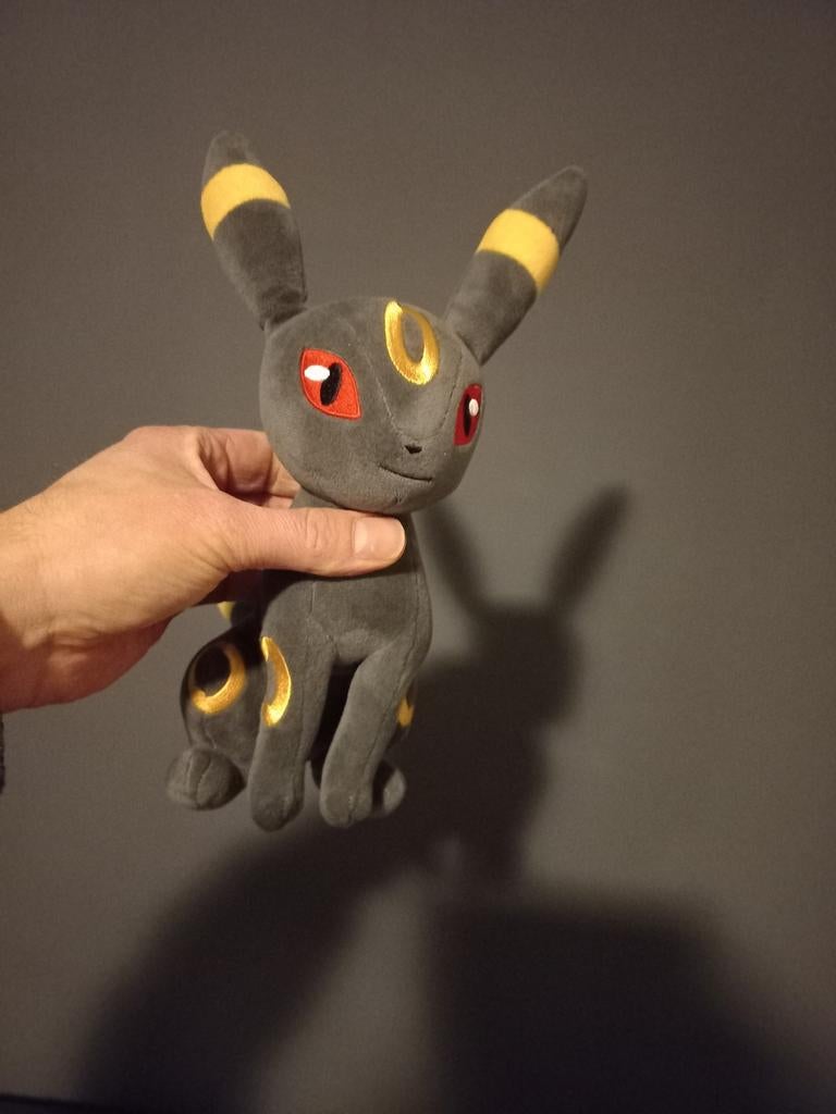 Umbreon knuffel 25cm, Ophalen of Verzenden, Nieuw