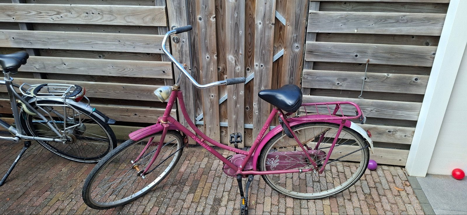 Roze damesfiets, Overige merken, Terugtraprem, Ophalen of Verzenden, 50 tot 53 cm