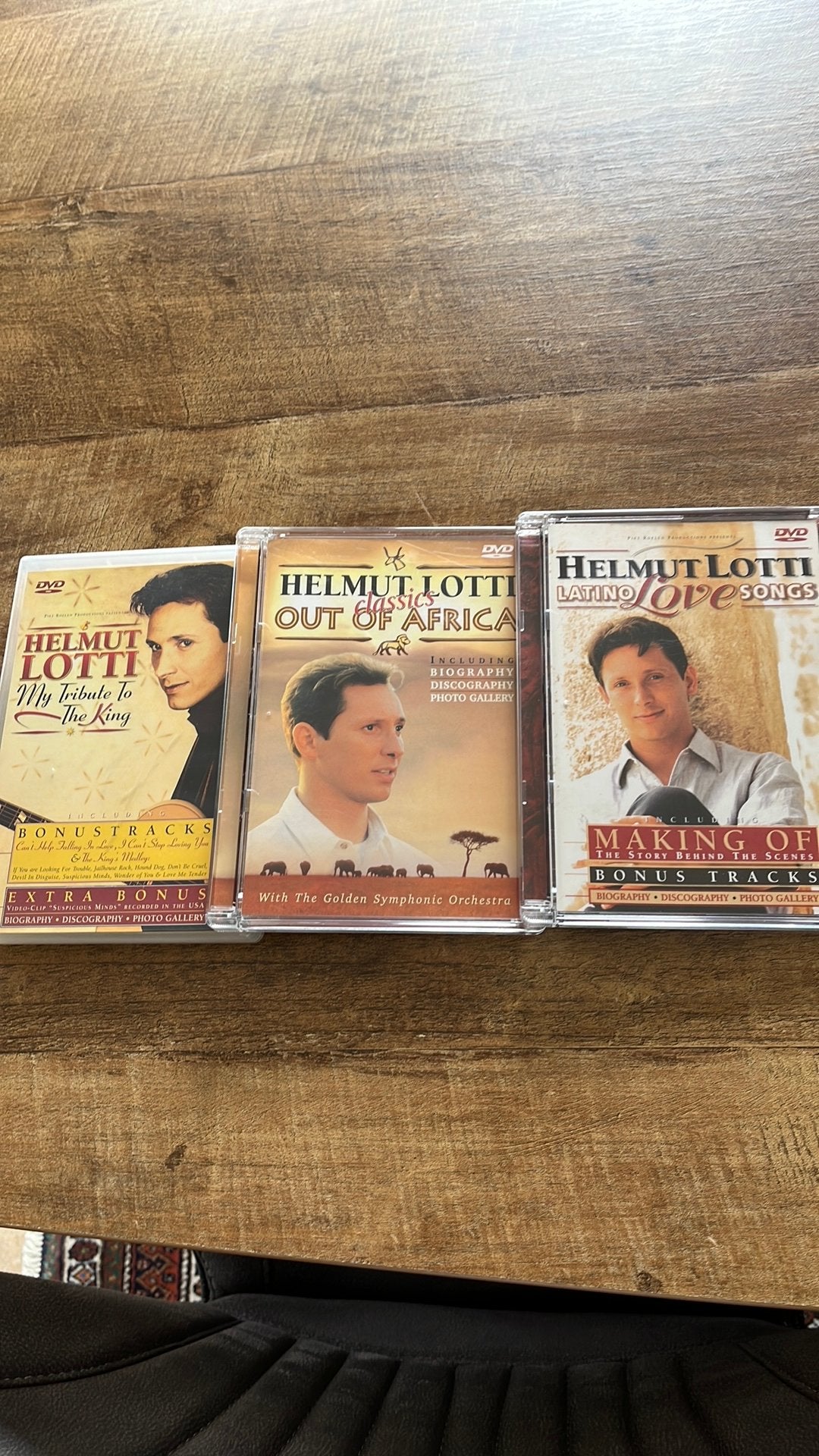 Helmut Lotti., Ophalen, Gebruikt