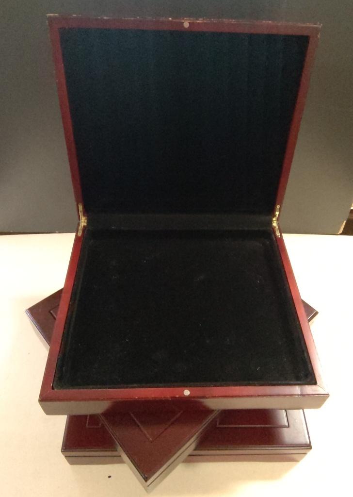 Drie identieke sieraden/verzameling kisten, Ophalen of Verzenden, Gebruikt