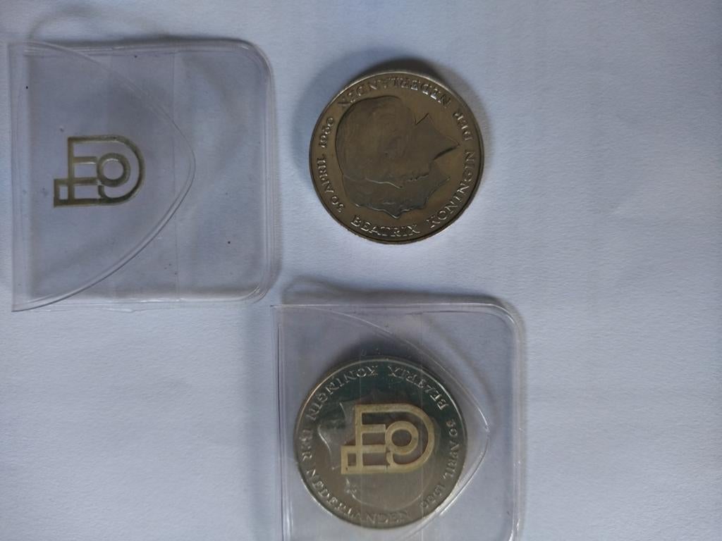 Beatrix Koningin der Nederlanden 2,5 gulden., Postzegels en Munten, Munten | Nederland, Ophalen of Verzenden, Koningin Beatrix