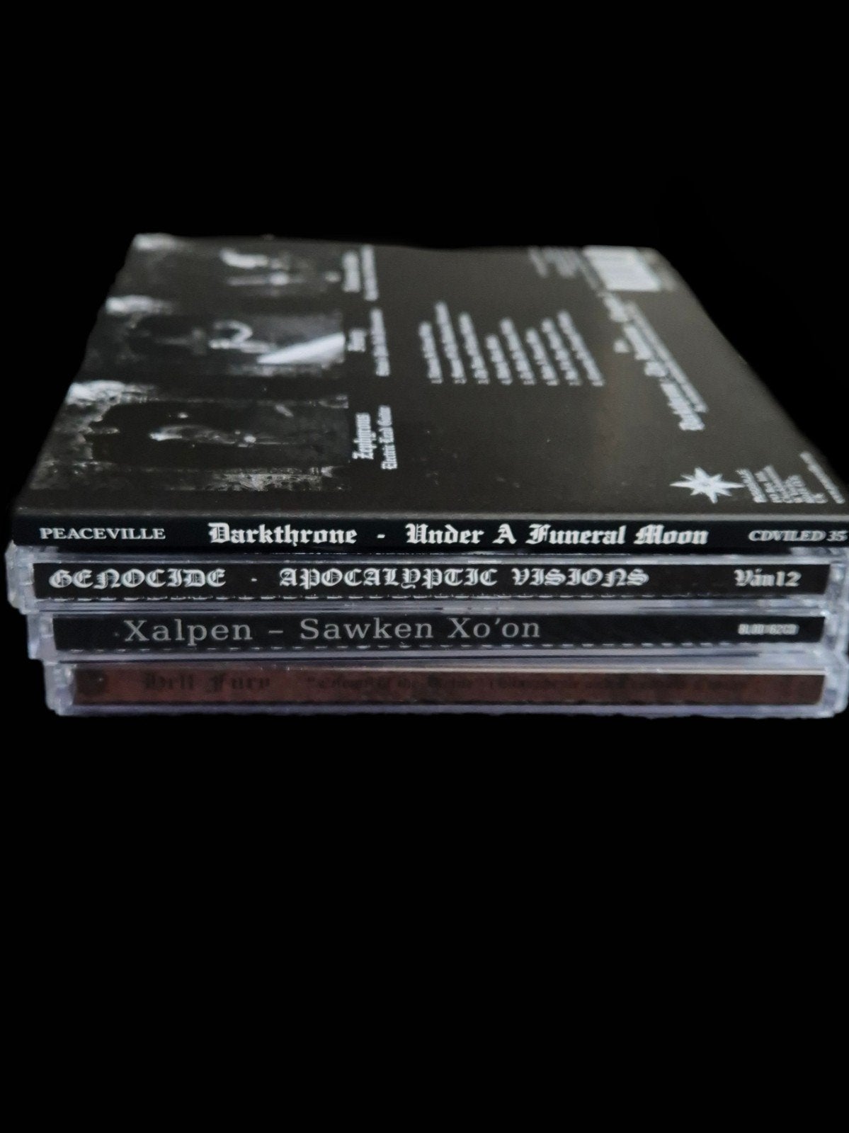 Black Metal CD's Darkthrone, Xalpen etc, Ophalen of Verzenden, Zo goed als nieuw, Black metal