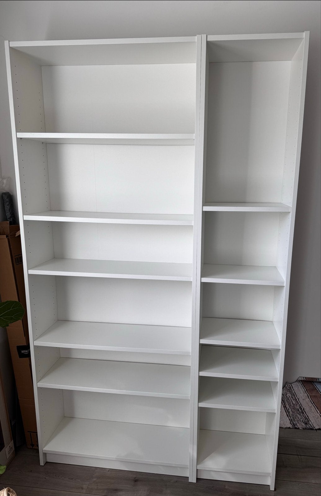 2x IKEA Billy Boekenkast - 80cm en 40cm breed, Ophalen, Met plank(en), Minder dan 50 cm, 200 cm of meer