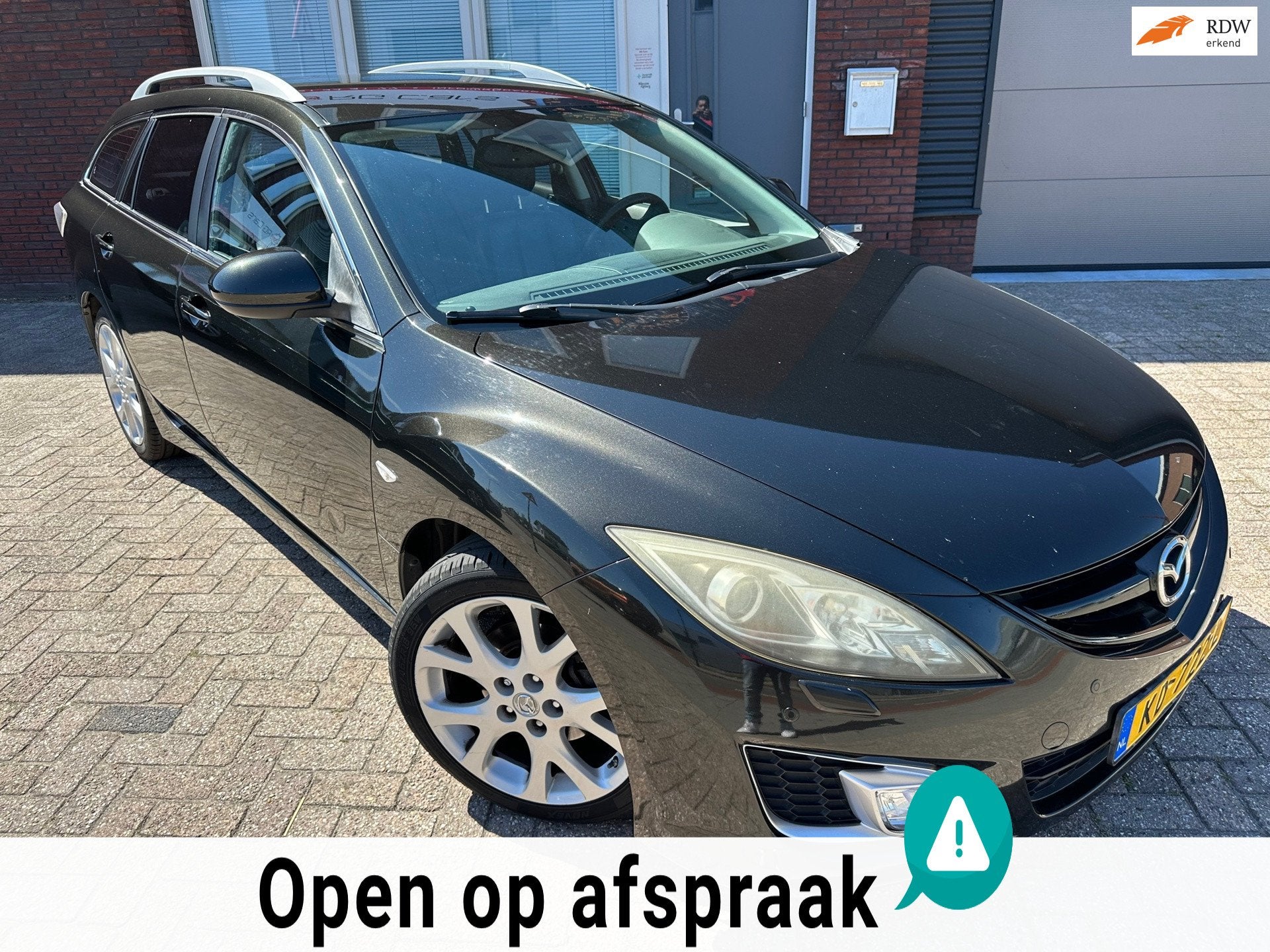 Mazda 6 Sportbreak 2.5 S-VT GT-M / Leder / Camera / Navi / C, Auto's, Gebruikt, 4 cilinders, Met garantie (alle), 6 sportbreak