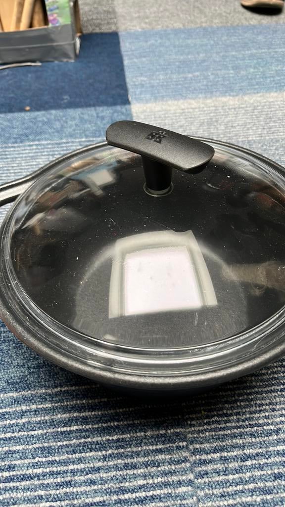 Zware braadpan, Ophalen, Zo goed als nieuw, Gietijzer, Koekenpan of Braadpan