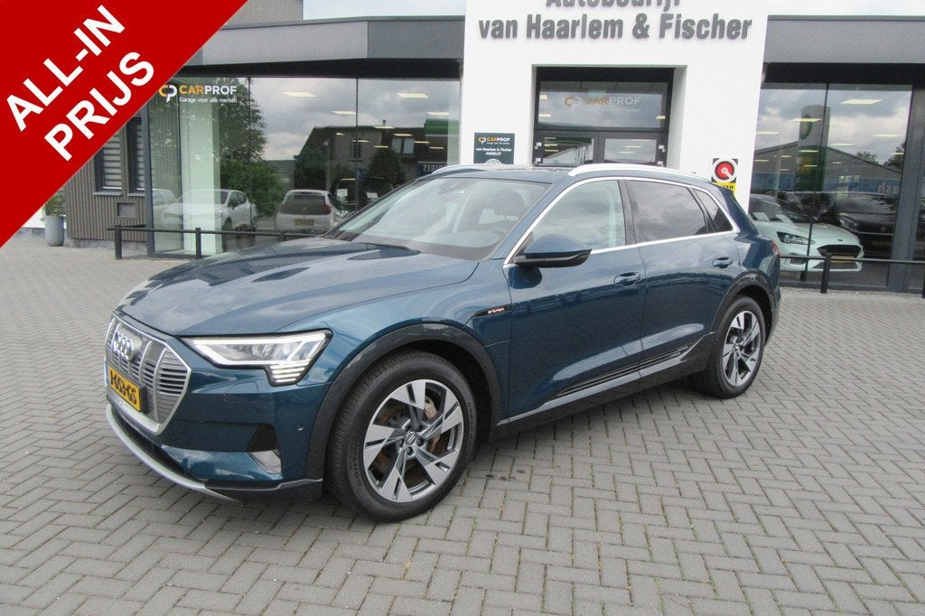 Audi e-tron e-tron 55 quattro advanced Pro Line Plus 95 kWh,, Auto's, Audi, Bedrijf, Te koop, e-tron, 4x4, ABS, Achteruitrijcamera