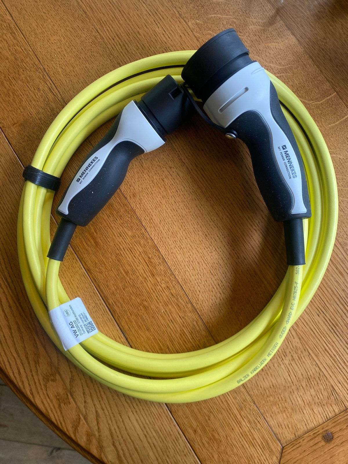 Mennekes Type 2 Laadkabel voor Elektrische Auto - VW AG, Auto diversen, Ophalen of Verzenden, Nieuw