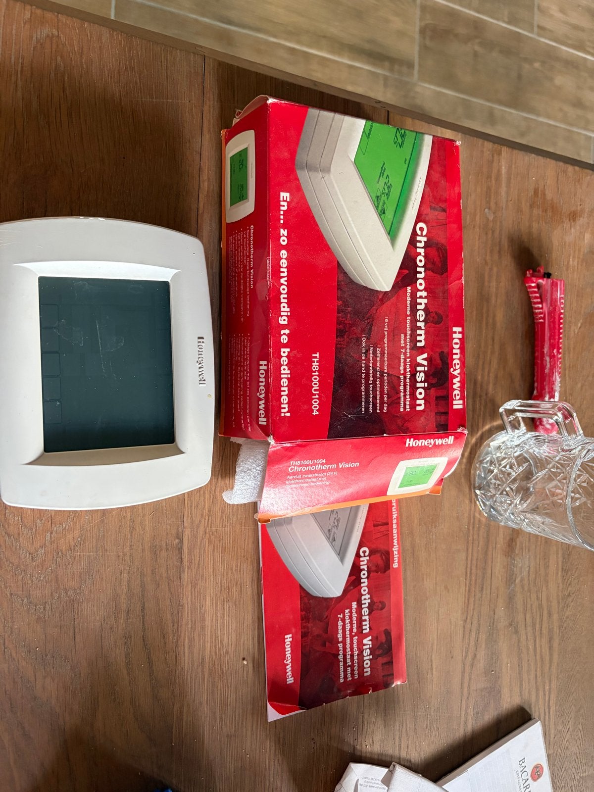 Honeywell Chronotherm Vision TH8100U1004 Klokthermostaat, Ophalen of Verzenden, Slimme thermostaat, Gebruikt