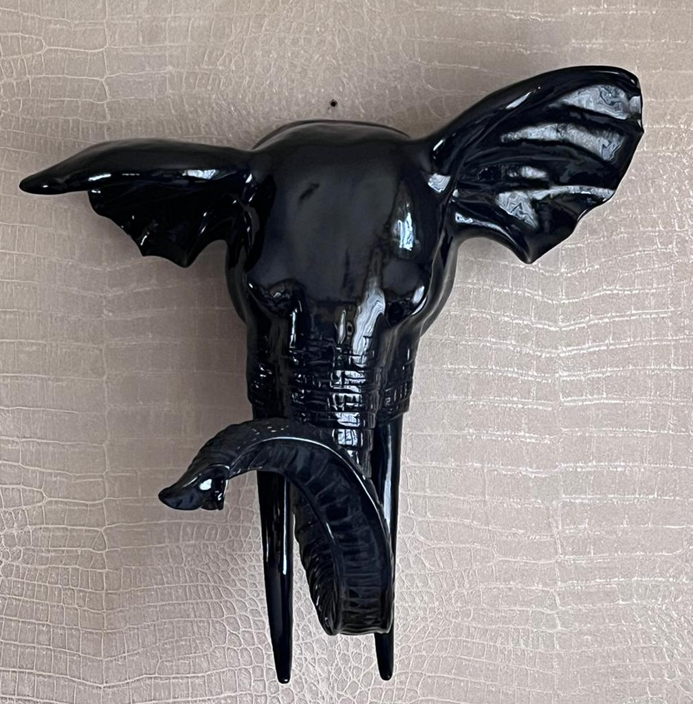 olifant voor aan de muur 60hoog 70breed/Nieuw!, Ophalen, Nieuw, Dier