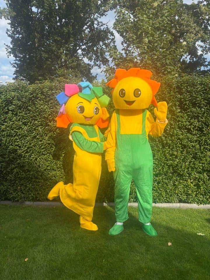 Te Huur: Bloemen-Kostuum, Bloemen, Verjaardag, Carnaval, Ophalen of Verzenden, Zo goed als nieuw, Overige