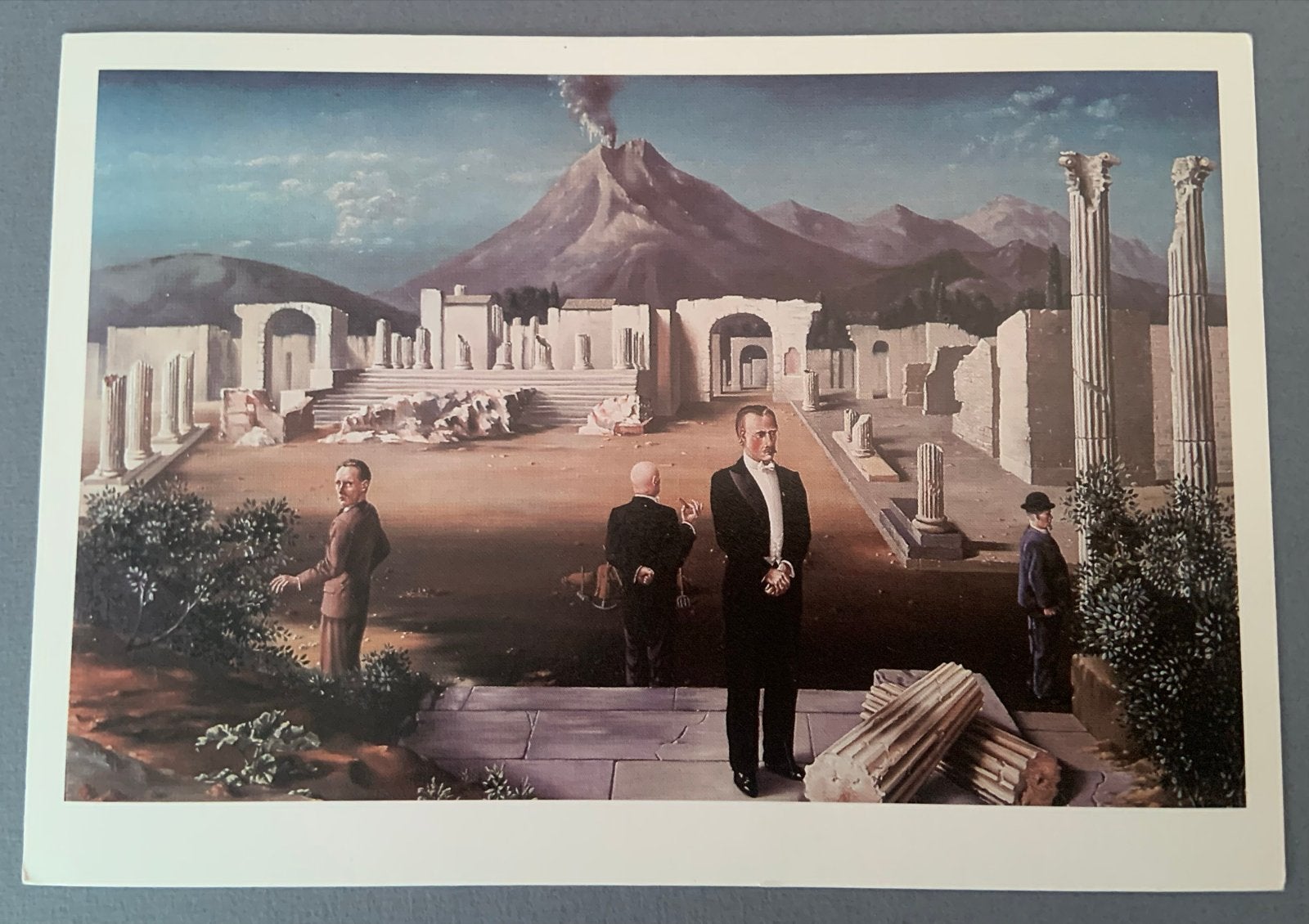 Carel Willink - Late bezoekers aan Pompeï 1931, Verzenden, 1920 tot 1940, Ongelopen