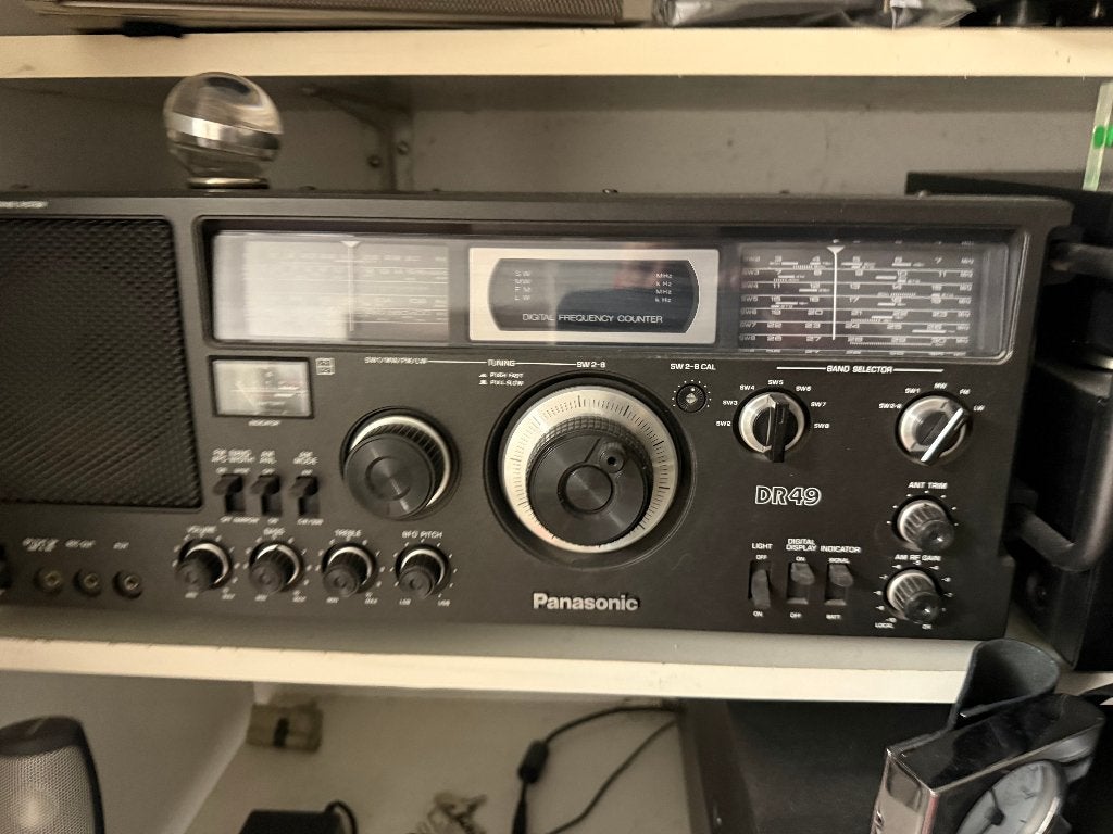 Panasonic DR49 Wereldontvanger - Vintage Radio, Ophalen of Verzenden, Gebruikt, Wereldontvanger
