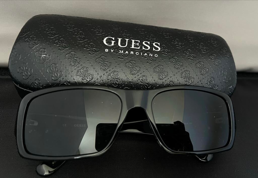 Guess by Marciano Zonnebril met etui en doekje, Overige merken, Zonnebril, Zwart, Ophalen of Verzenden