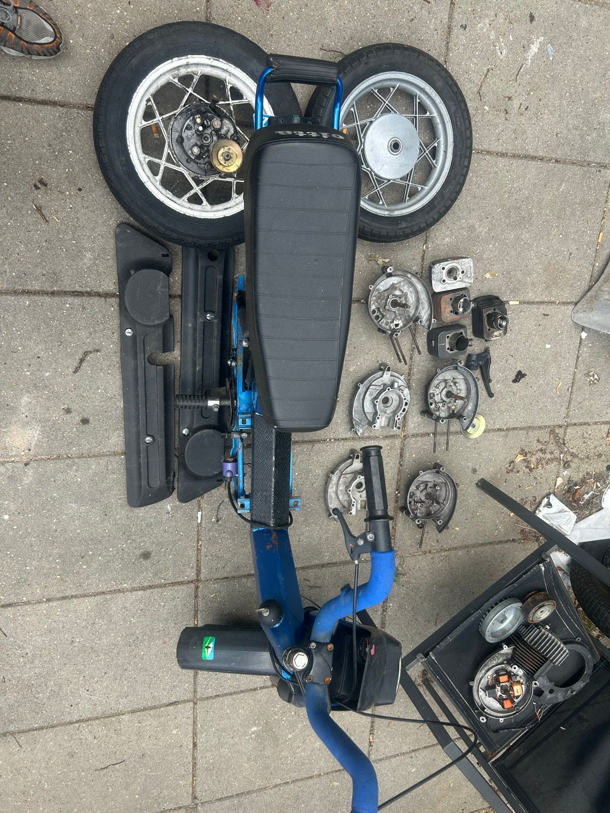 Piaggio Citta onderdelen en frame, Ophalen, Gebruikt, Overige typen, Piaggio