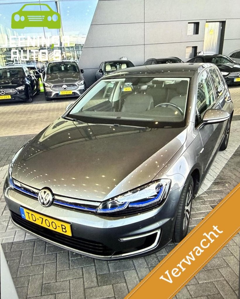 Volkswagen e-Golf e-Golf|ACC|Navi|Clima|AppleCarPlay|Camera, Gebruikt, 231 km, Origineel Nederlands, Golf