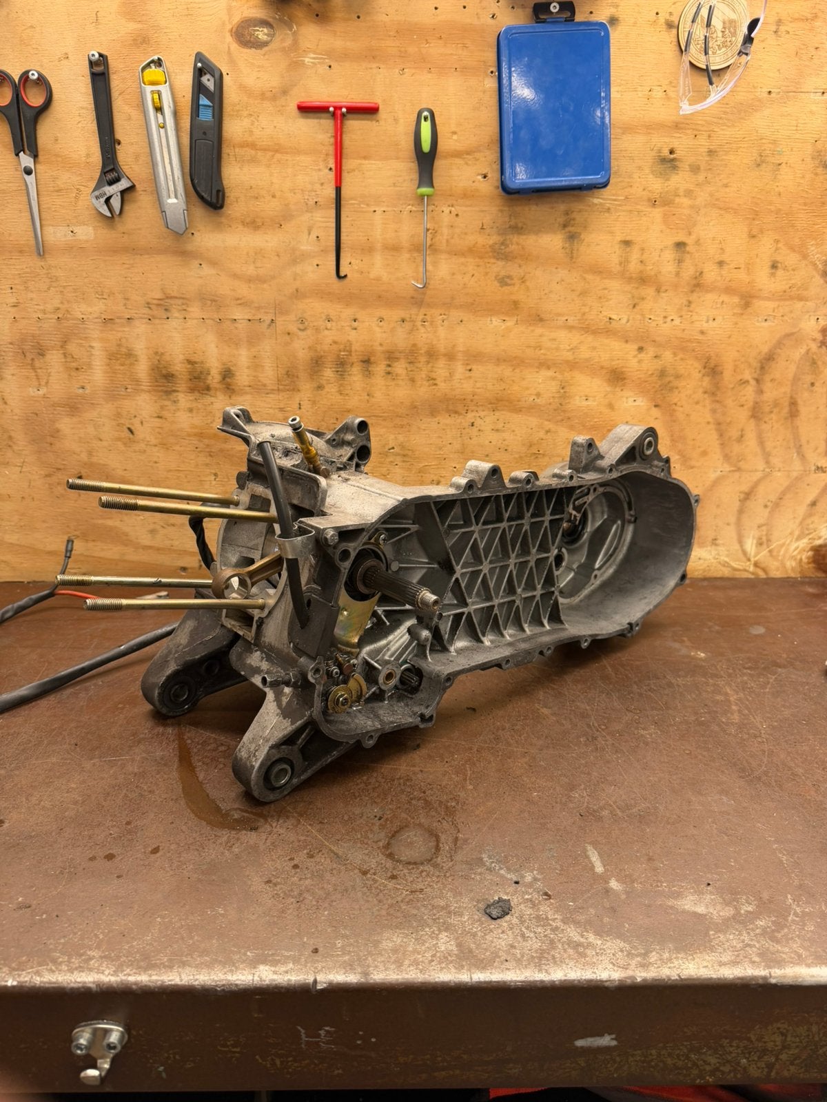 Typhoon 125cc carter, Ophalen