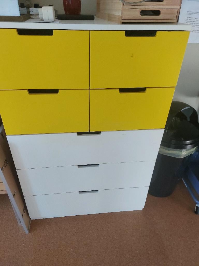Ikea nordli, Ophalen, Gebruikt, 5 laden of meer, 100 tot 150 cm