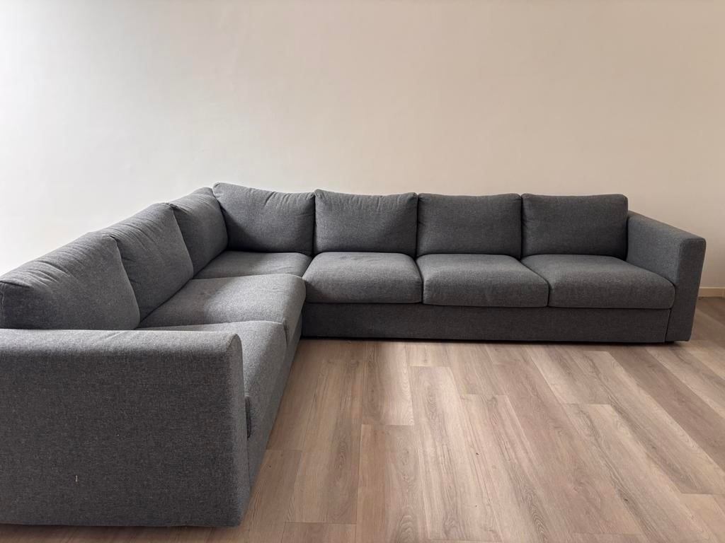 Nette hoekbank ikea vimle, Huis en Inrichting, Ophalen, Gebruikt
