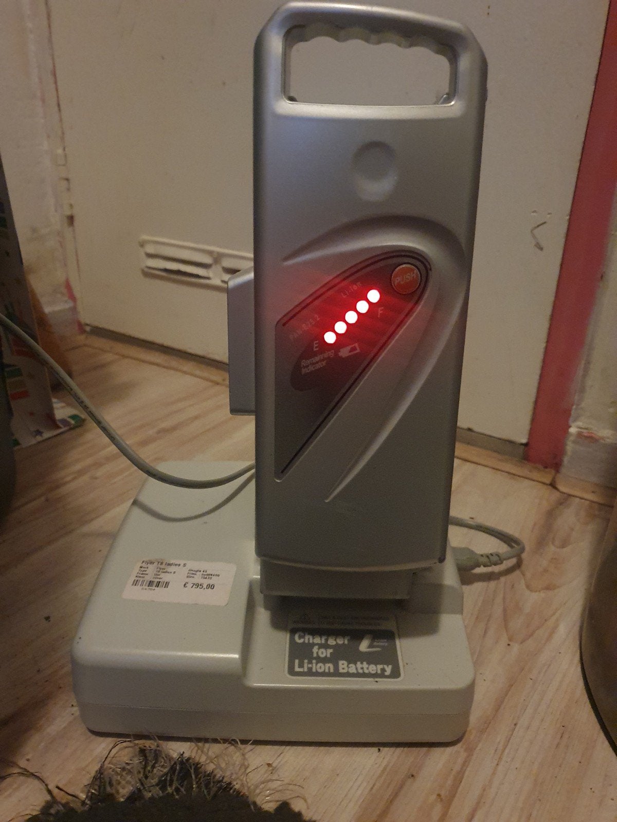 Flyer Accu 26volt ( Panasonic ) 13.2 ah 26v actieradius 20km, Fietsen en Brommers, Gebruikt