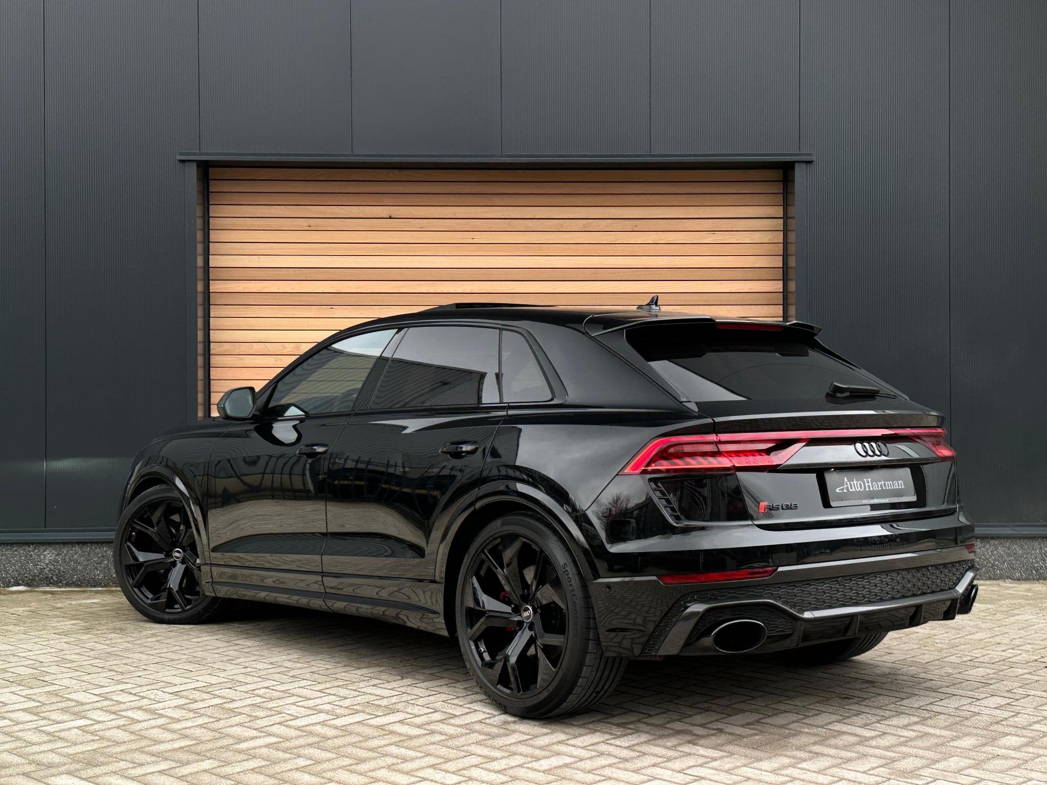 Audi RS Q8 4.0 TFSI RSQ8 quattro Dynamic +|CAPRISTO|MASSAGE|, Gebruikt, 600 pk, Zwart, Adaptive Cruise Control