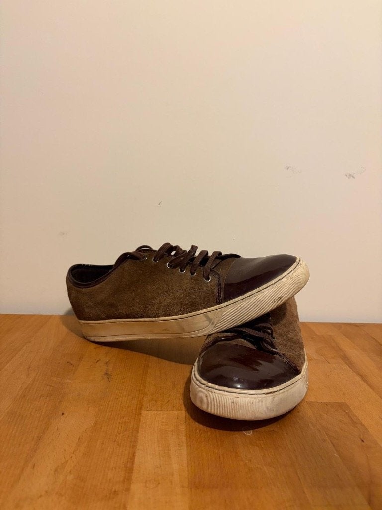 Lanvin DBB1 maat 9 (43), Ophalen of Verzenden, Gedragen, Bruin