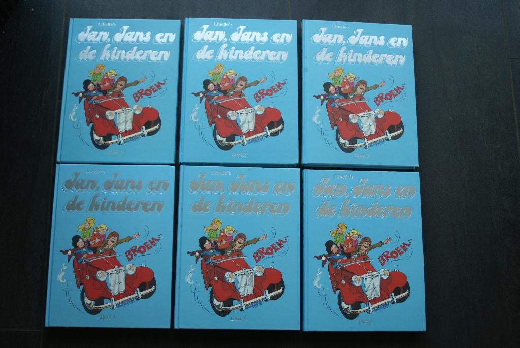JAN, JANS en de KINDEREN (IN BOX) Deel 1- 2- 3- 4- 5- 6) HC, Boeken, Complete serie of reeks, Ophalen of Verzenden, Zo goed als nieuw