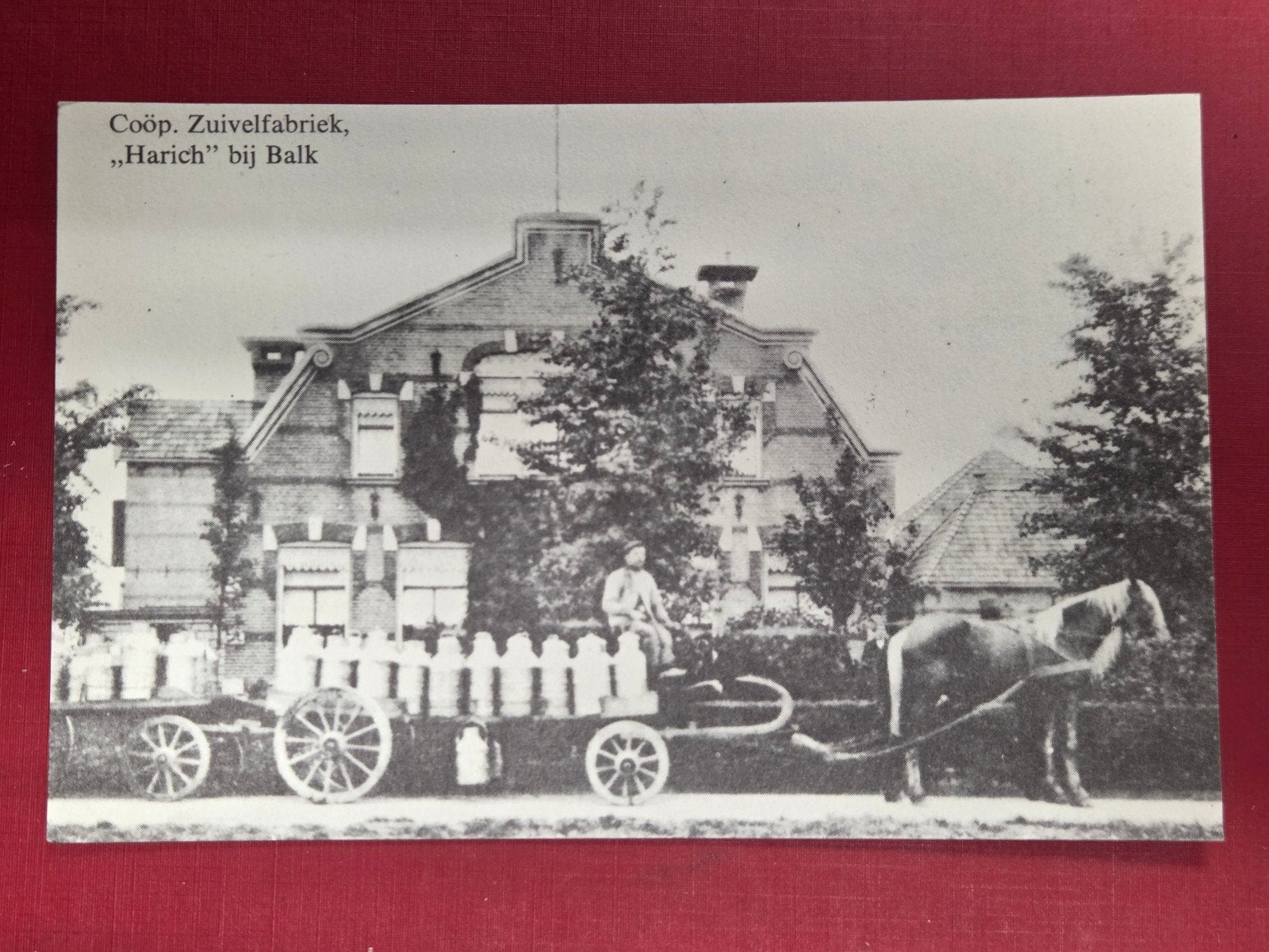 Balk Coop Zuivelfabriek Harich reprint, Ophalen of Verzenden, 1940 tot 1960, Friesland
