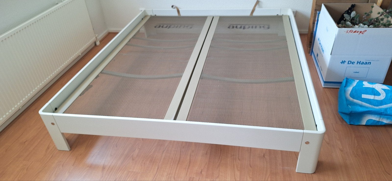 Auping Auronde 210*180*35 cm, Ophalen, Tweepersoons, 180 cm, Hout