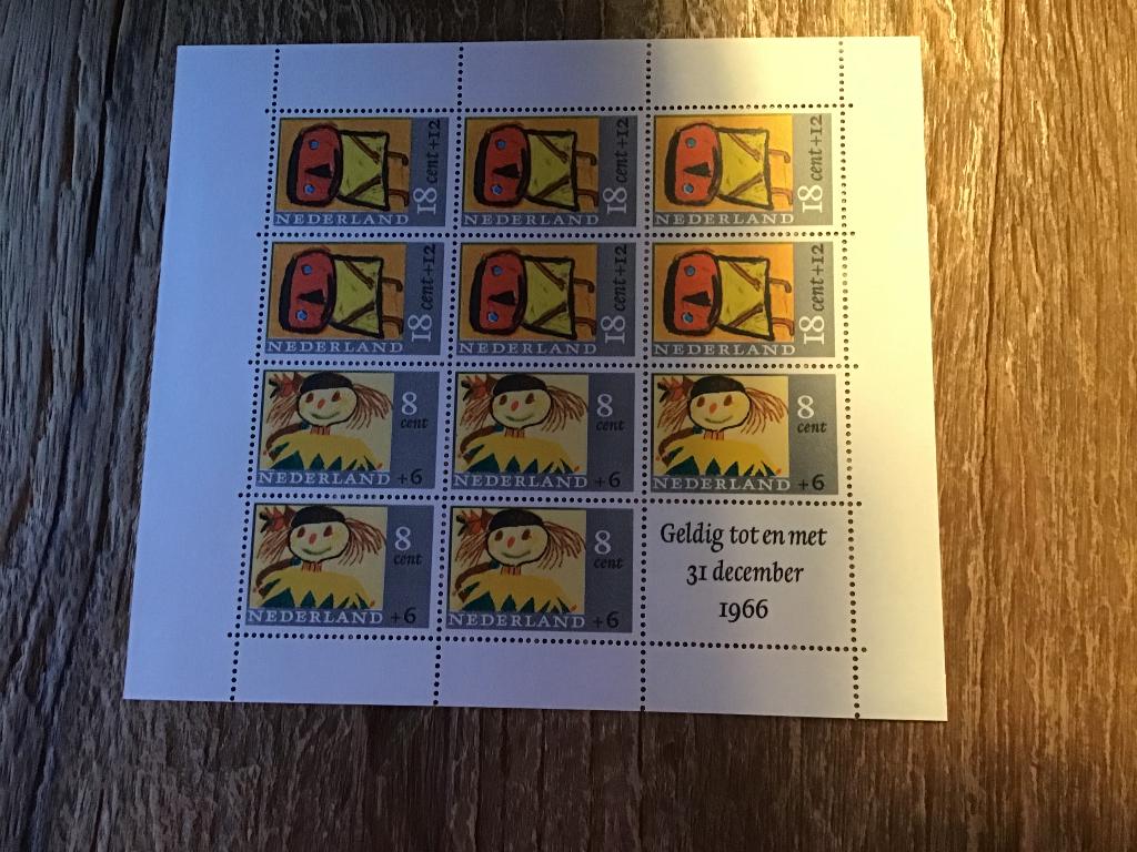 NVPH 854, Postzegels en Munten, Postzegels | Nederland, Ophalen of Verzenden, Postfris