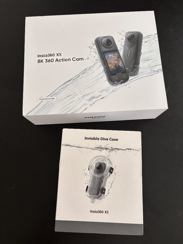 Insta360 X5 Essentials Bundle ZGAN (met bon), Ophalen of Verzenden, Zo goed als nieuw, Overige merken