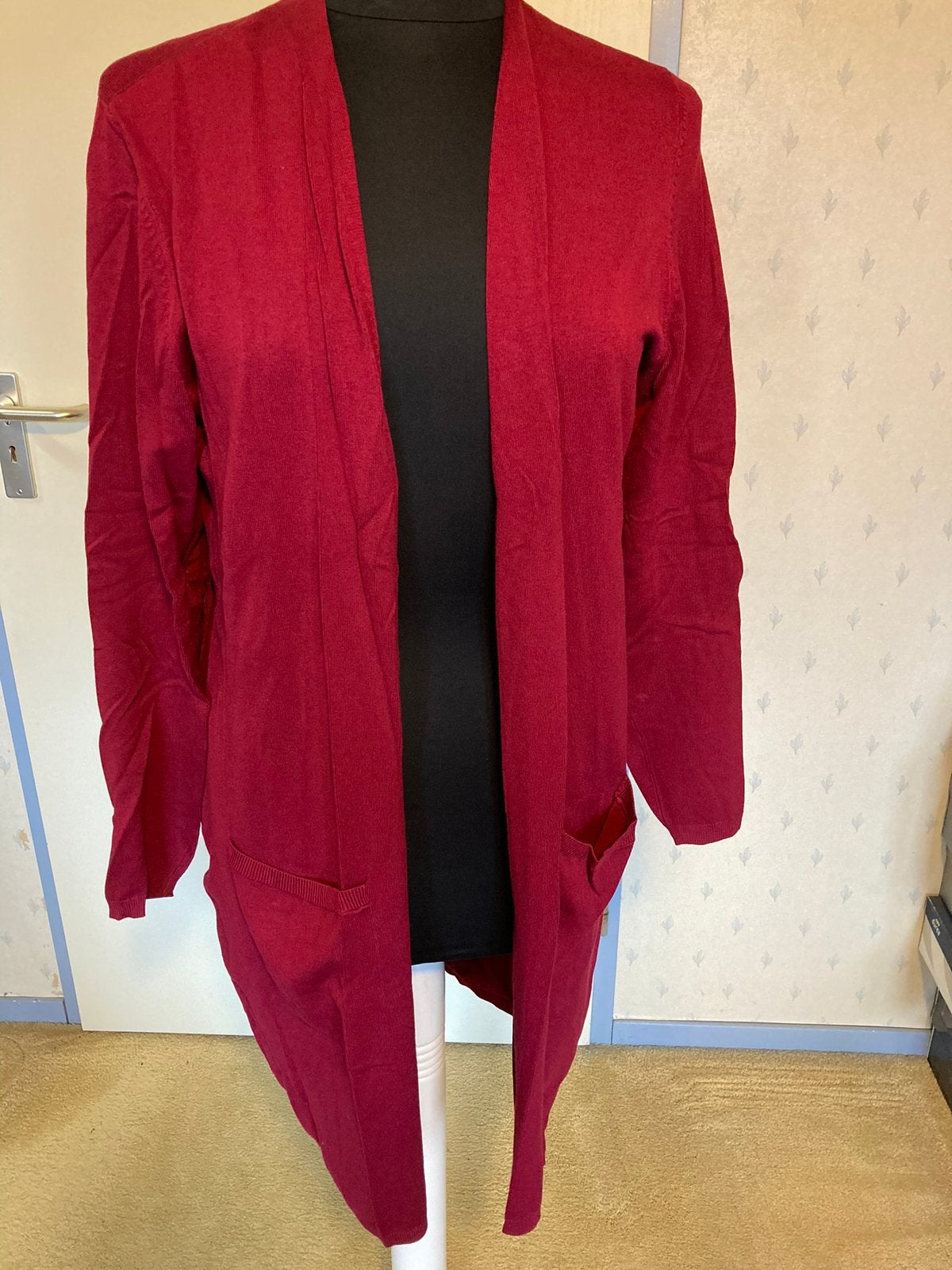 025 Expresso vest Kjana in maat L donker rood, Verzenden, Zo goed als nieuw, Maat 42/44 (L), Rood