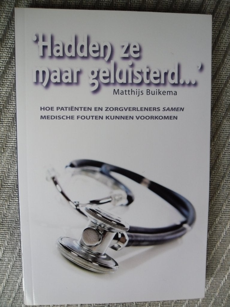 Hadden ze maar geluisterd-Matthijs Buikema, Ophalen, Zo goed als nieuw, Matthijs Buikema