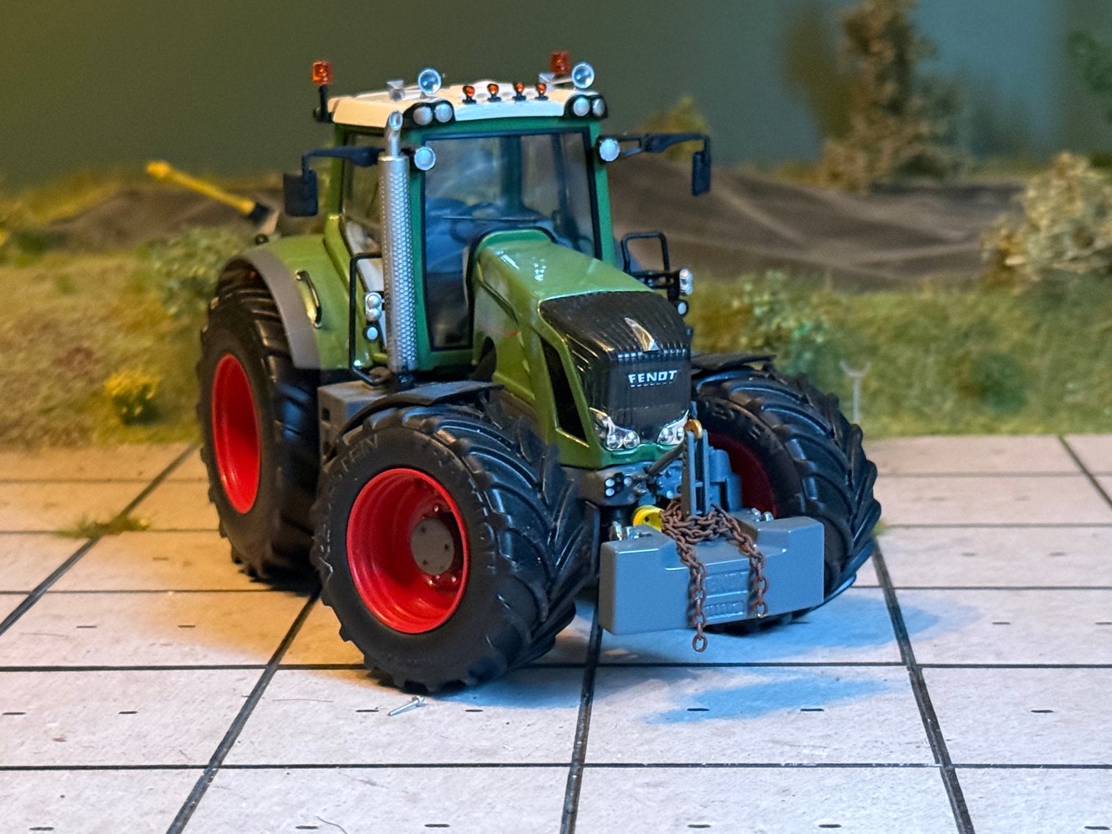 Fendt 828 1:32 verbouwd wiking, Ophalen of Verzenden, Zo goed als nieuw, Tractor of Landbouw, Overige merken