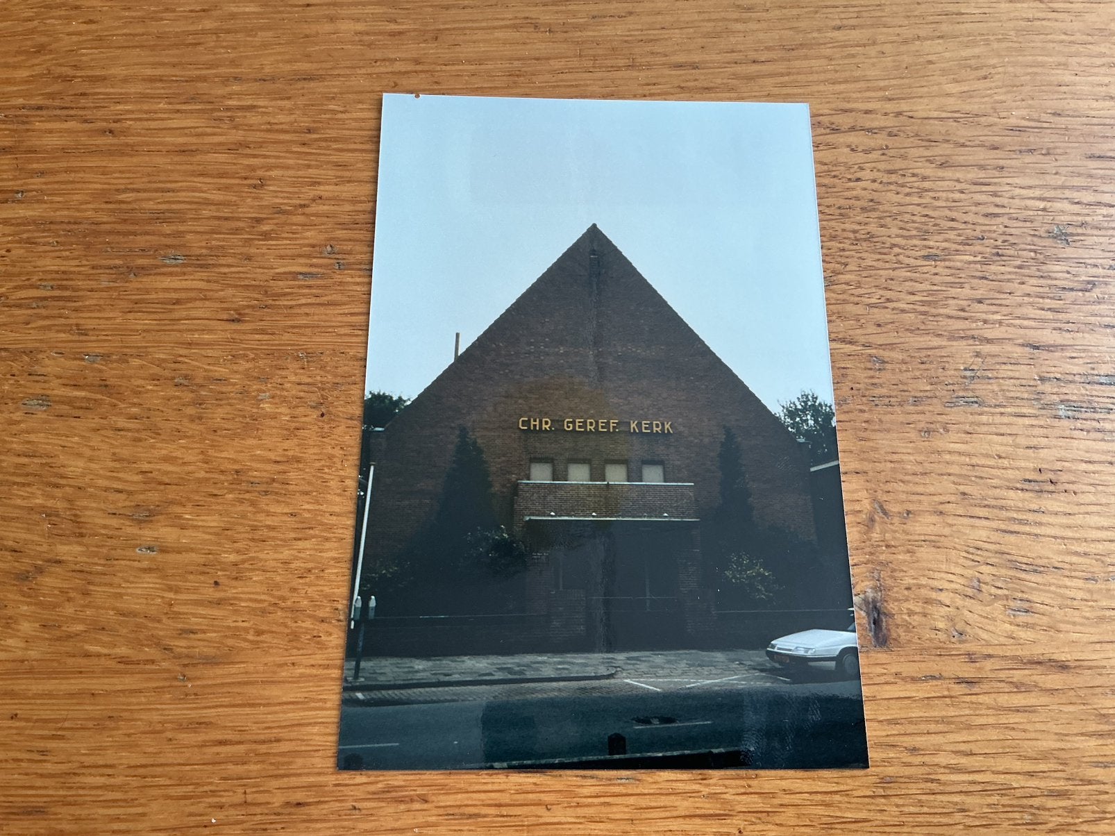 C3230 Zeist Gereformeerde Kerk deel van Citroën XM, Verzamelen, Ophalen of Verzenden, Voor 1940, Zo goed als nieuw, Overige onderwerpen