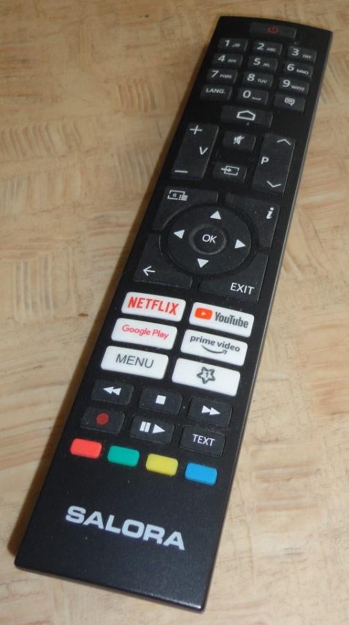Salora originele afstandsbediening CUBE24 (RC45157), Ophalen of Verzenden, Zo goed als nieuw, Origineel, Tv