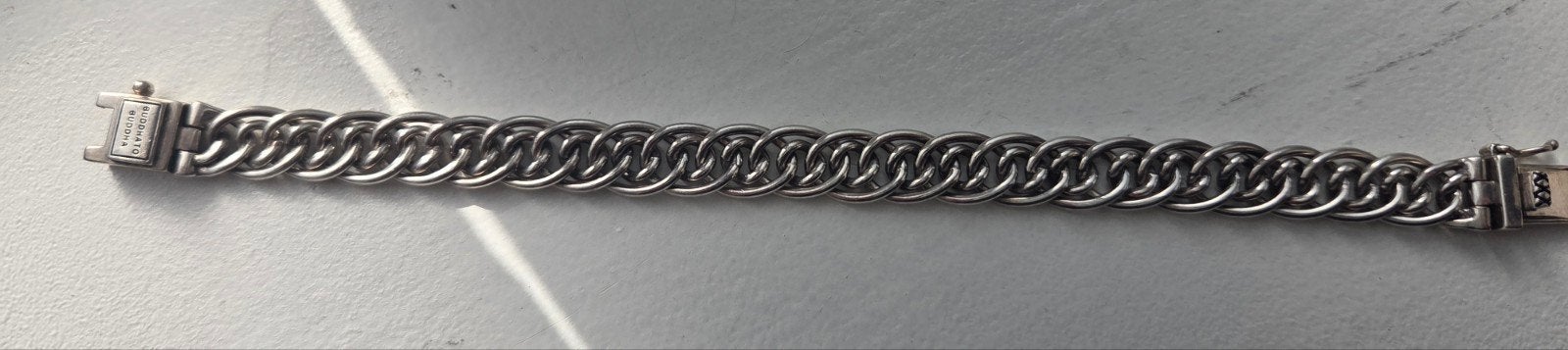 Buddha to Buddha Armand Mini Nathalie Armband 18 cm, Ophalen, Zo goed als nieuw, Zilver, Zilver